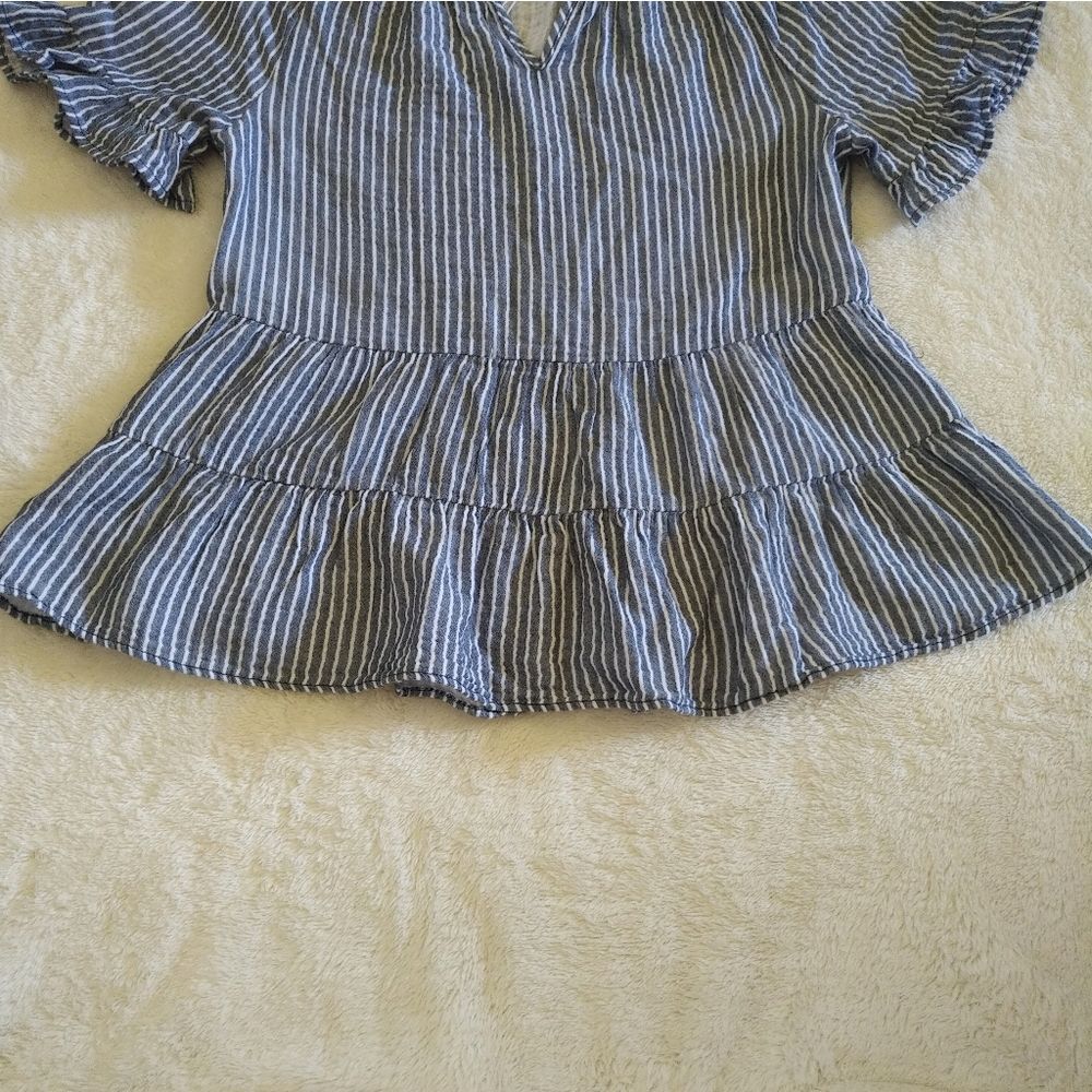 beachlunchlounge🏖️ Akia Ruffled Tiered Top - NWT - Picture 5 of 15